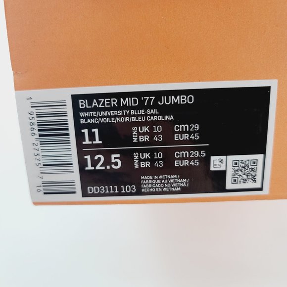 Nike Blazer Mid 77 Jumbo